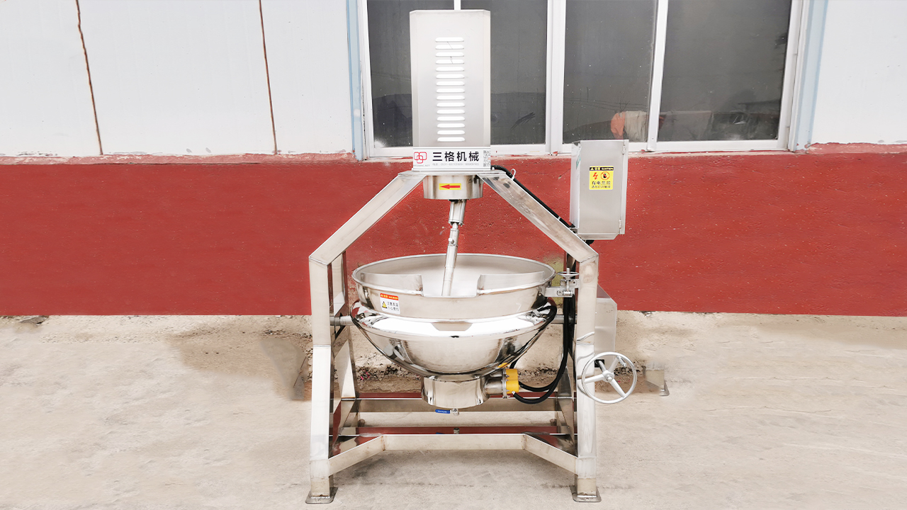 Semi automatic planetary frying pan, automatic stirring frying pan, planetary frying pan, stirring frying pan
