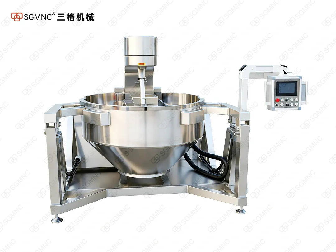 Fully automatic planetary frying pan