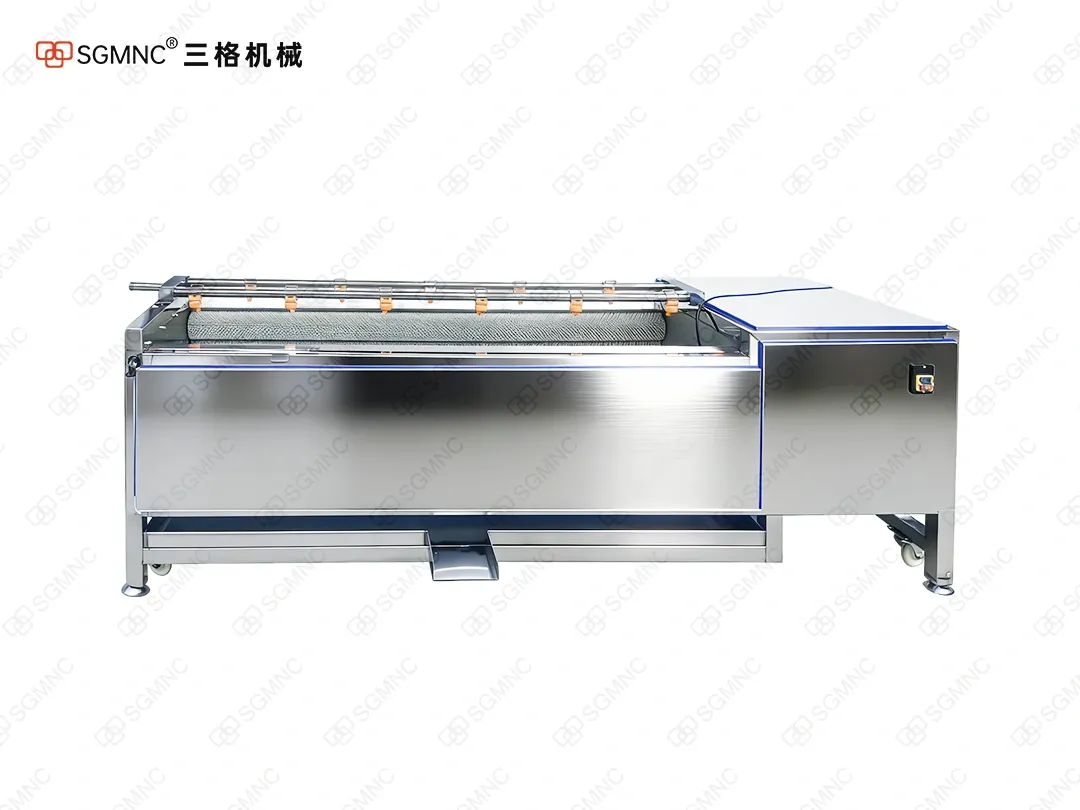 Install a tray roller cleaning machine