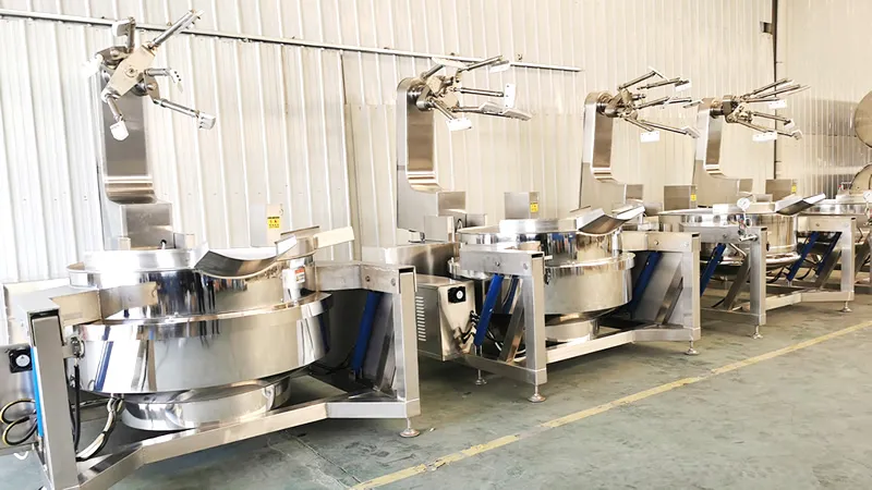 多爪全自动行星炒锅