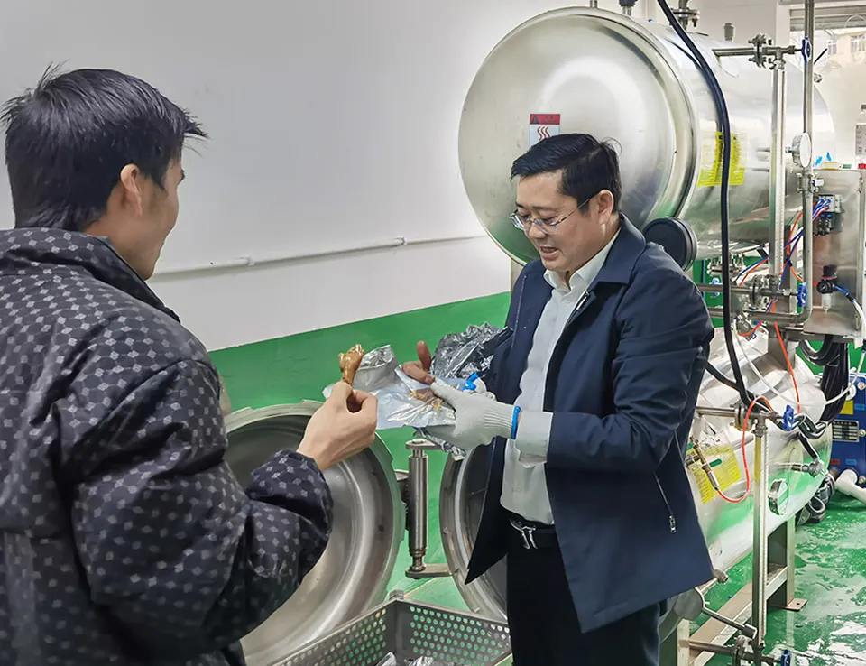 Jiangxi Shangrao Braised Chicken Leg Sterilization Pot, China