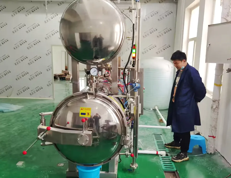 Chinese Chongqing cuisine bag sterilization pot