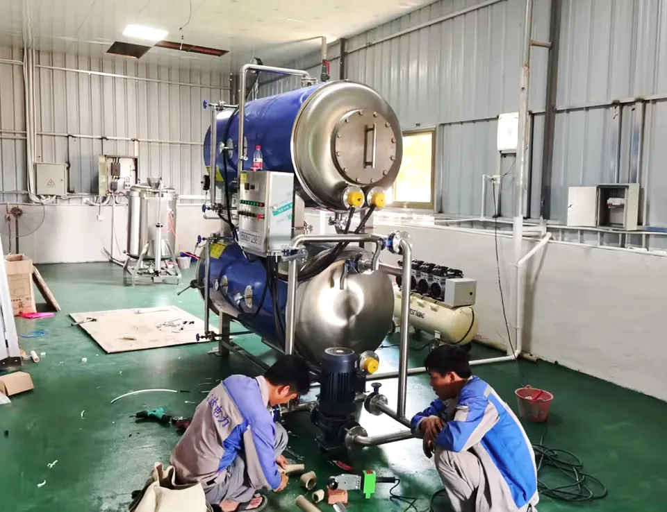 Henan Shangqiu cooked food sterilization pot, China