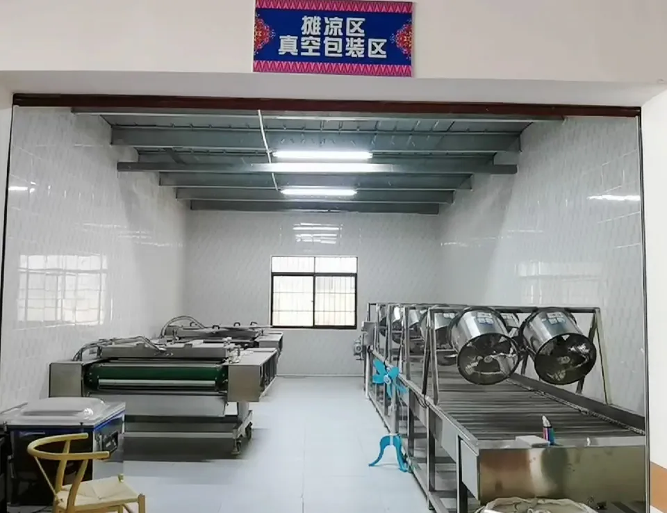China Haikou Zongzi Production Line Vacuum Packaging Cooling Line